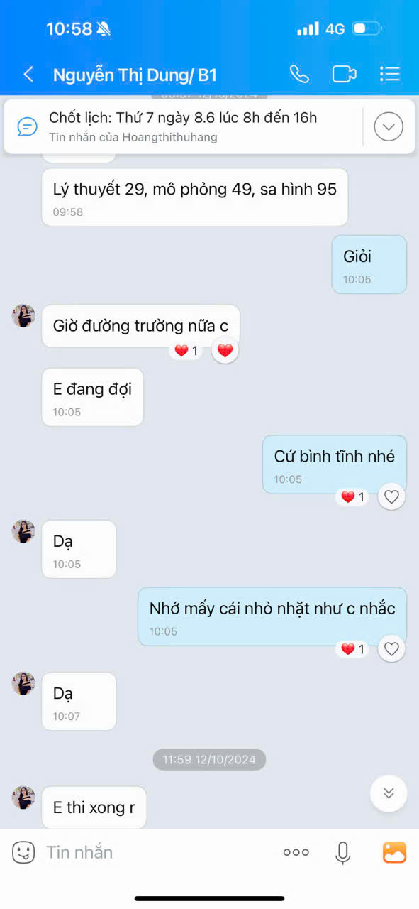 Đánh giá học viên